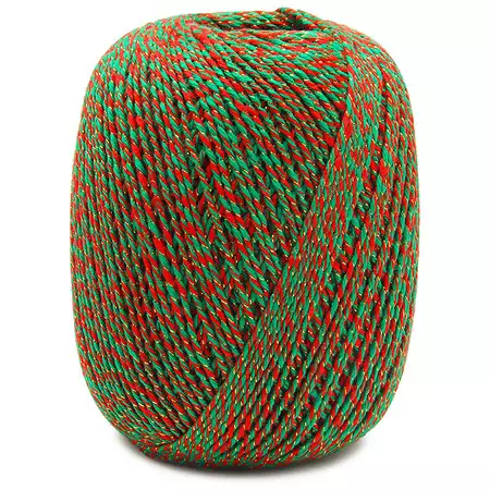 Barbante Barroco Maxcolor Brilho N.06 200g Edição Especial de Natal